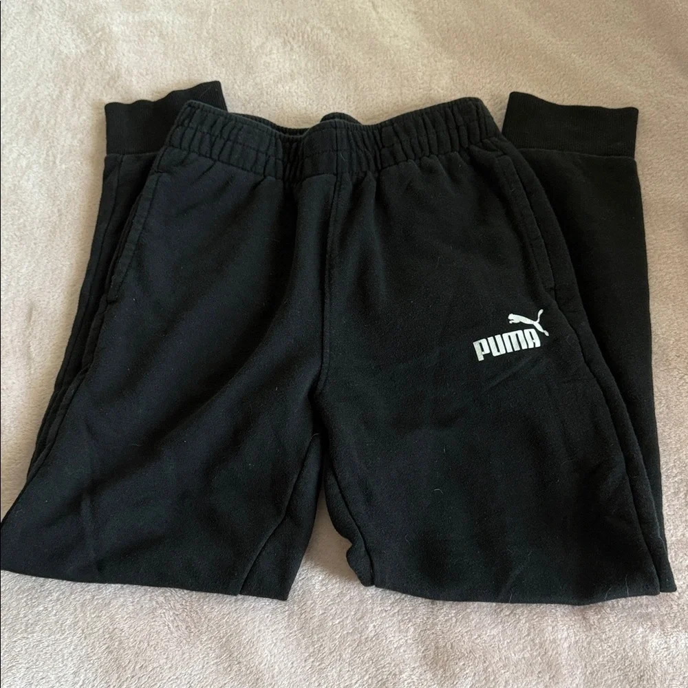 Puma Black Joggers - Picture 1 of 1